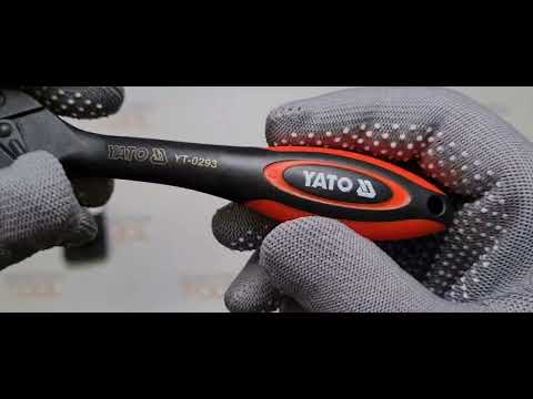 Трещотка YATO 1/4", 144 мм, 72 зубца (YT-0293) Трещотка YATO 1/4", 144 мм, 72 зубца (YT-0293)