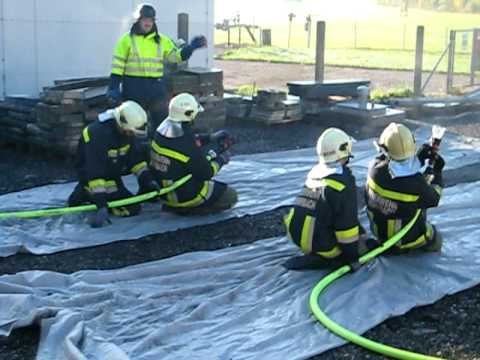 Erste Versuche Strahlrohrtraining ERHA-TEC FF Rohrbach