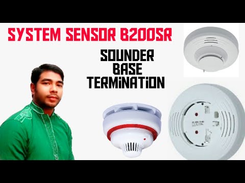 Sounder Base : How to terminate System Sensor B200S WH Base ?