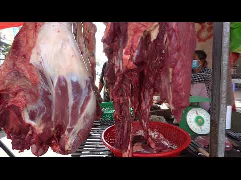Amazing Market Scene At Chhouk Meas - Market Street Food @ChhoukVa Phnom Penh