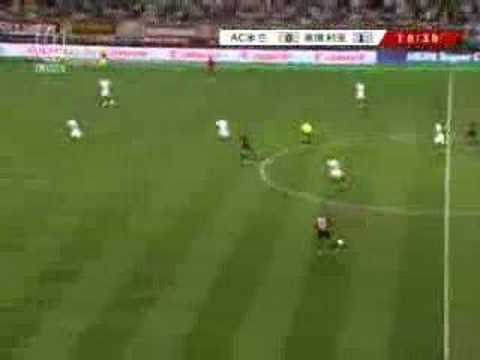 Supercopa de Europa 2007 Sevilla 3 - Milan 1 goals