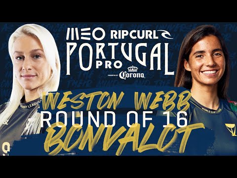 Tatiana Weston-Webb vs Teresa Bonvalot | MEO Rip Curl Pro Portugal - Round of 16 Heat Replay