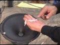 Speaker Cone Repair 