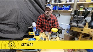 Skovård för kängor, vandrarskor och gummistövlar, nya skor, sulor, GoreTex