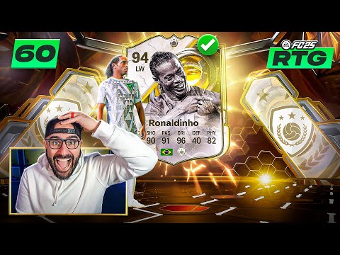 OMG I PACKED 94 RONALDINHO ON THE RTG! FC 25 ULTIMATE TEAM