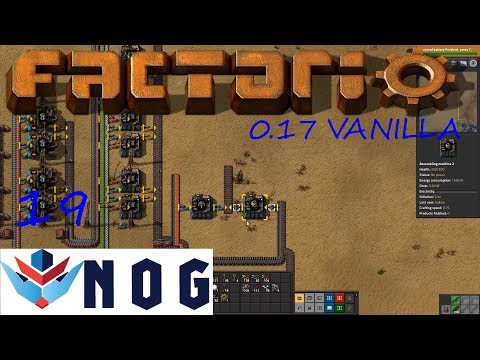 Factorio 0.17 Vanilla Episode 19 - ROBOTS - Lets Play, Gameplay