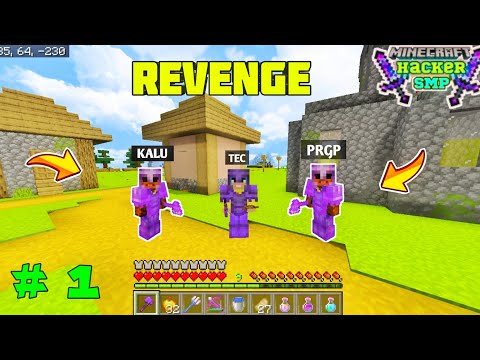TEC GAMER - youtuber smp revenge | hacker SMP gameplay | minecraft survival server