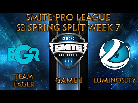 SPL S3 Spring Split Week 8 - Team Eager vs. Luminosity (Game 1)