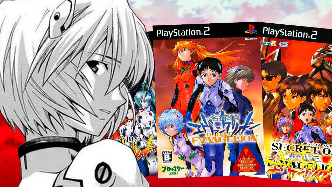 I played all Evangelion games on PS2 and I was traumatized