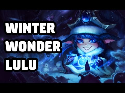 WINTER WONDER LULU SKIN SPOTLIGHT - LEAGUE OF LEGENDS