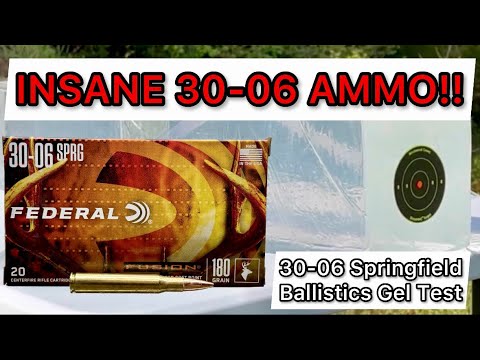 HAIL to the KING?! 30-06 Federal Fusion 180gr Ammo Test