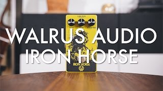 Video thumbnail for Walrus Audio Iron Horse (demo) by Living Room GD