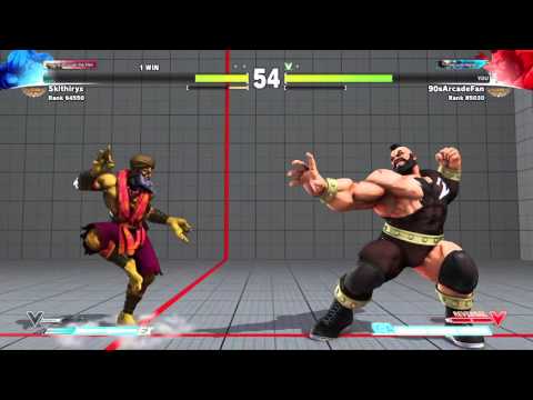SFV Skithiryx (Sim) vs 90sArcadeFan (Gief) Casuals #2
