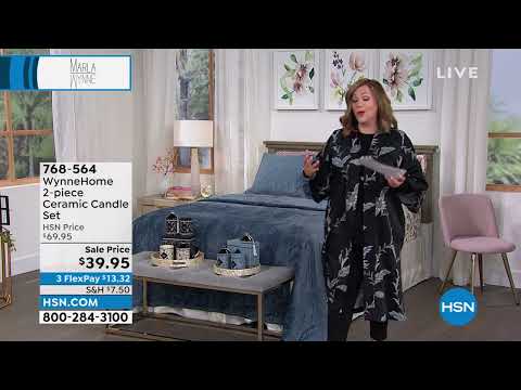 HSN | MarlaWynne Home Fashions Premiere 02.02.2022 - 07 PM