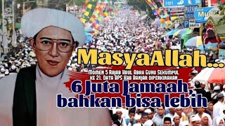 Download lagu MasyaAllah | An estimated 6 million pilgrims will gather for the 5th Rajab Haul of Abah Guru Seku... mp3