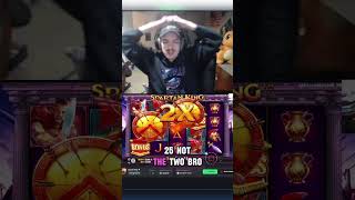Biggest win on spartan king #slot #slotscasinogames #casinogame #slots #casino