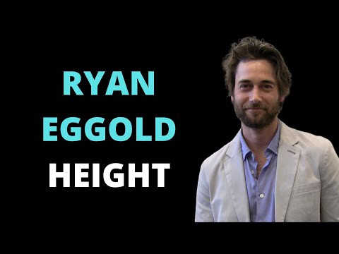 Ryan Eggold Height