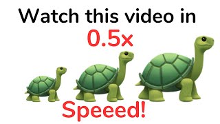Watch this video in 0.5x speed