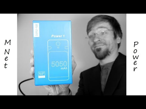 41€ Smartphone M-Net Power - 5050mAh - Genug Energie für eine Mondbasis ? - Unboxing