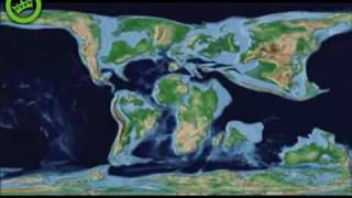 The Pangea Reunion - Geological, Continental Drift in 500 Million Years (Edvard Grieg - Morning)