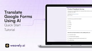 Translate Google Forms to ANY Language in 60 Seconds (Free AI Method!)
