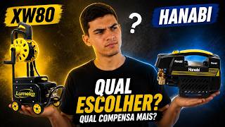 Lavadora Lumeka XW80 vs Lavadora Hanabi | Qual melhor MOTOR A INDUÇÃO importada?