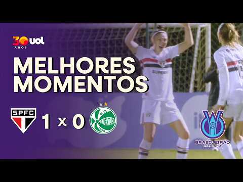 Gols e lances de São Paulo x Juventude-RS