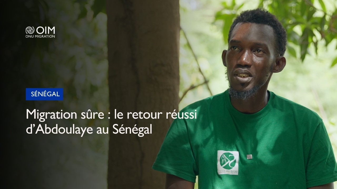 Migration sûre : le retour réussi d’Abdoulaye au Sénégal