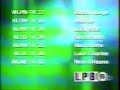 PBS Station Identification 2005 WLPB TV Green Variant