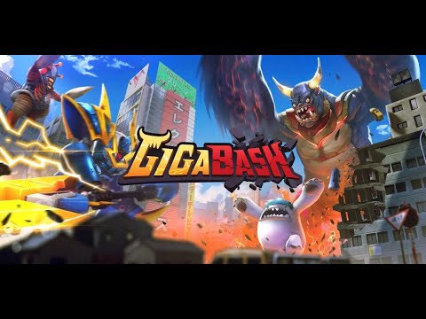 GIGABASH PC Gameplay - Gorogong VS Pipijuras Vs Thundatross......Titan beraksi hancurkan kota