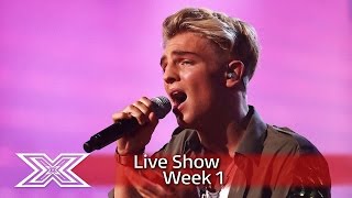 Softly does it for Freddy Parker as he sings The Fugees! | Live Shows Week 1 | The X Factor UK