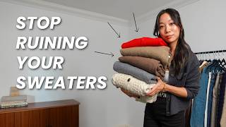 Knitwear Care 101: How To Wash, Store & De-pill Your Sweaters