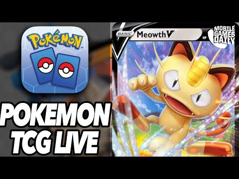 POKEMON TCG LIVE Gameplay Walkthrough - Mobile Pokemon Trading Card Game (iOS, Android) - YouTube