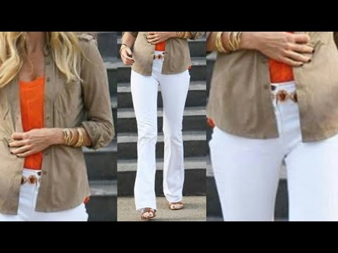 SACA PROVECHO A TUS PANTALONES DE COLOR BLANCO CON TODOS ESTOS LOOKS Y OUTFTIS CON 1 PANTALON BLANCO
