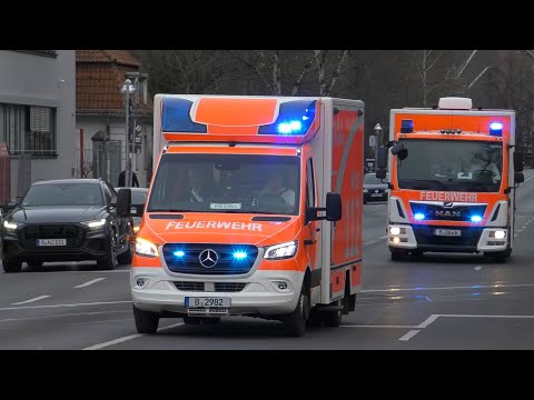 Einsatzfahrten am Charité Campus Virchow-Klinikum (CVK) in Berlin