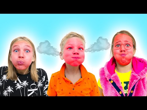 Boys vs Girls challenge with Amelia, Avelina and Akim