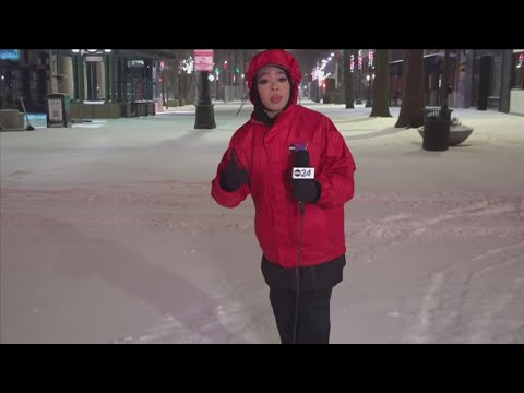 Memphis winter storm: Snow and sleet covering roads and interstates in the city