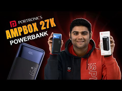 Portronics Ampbox 27K Power Bank