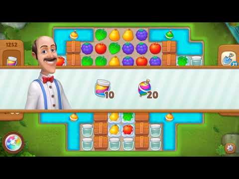 Gardenscapes Level 1252 With No Boosters