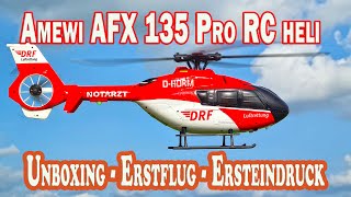 RC Helikopter Amewi DRF AFX-135 PRO Brushless 6-Kanal 352mm Helikopter 6G RTF EC 135 - genial
