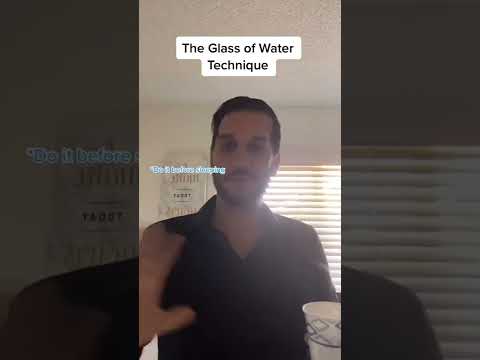 The Glass of Water Technique by Jose Silva - founder of The Silva Method #autosuggestion #thesilvam