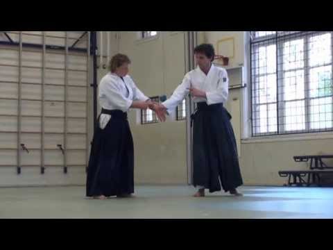 Kayla Feder (6th dan) at Aikikai Aikido Amsterdam 2013