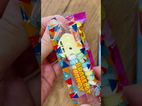 ASMR Candy bracelet opening #candy #candyopeningvideo #sweets #unpacking #satisfying