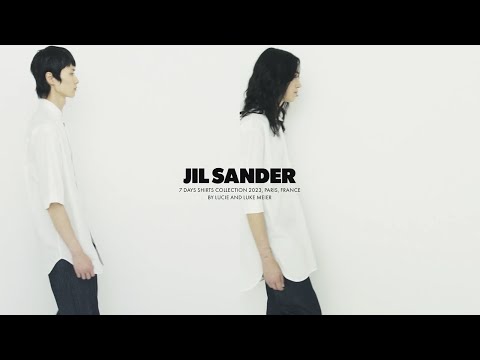 Jil Sander 7 Days Shirts Collection, by Lucie and Luke Meier