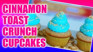 Cinnamon Toast Crunch Cupcakes