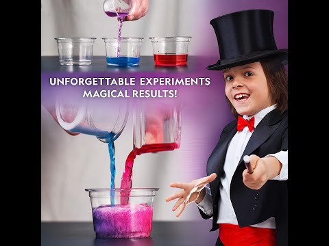 NATIONAL GEOGRAPHIC Mega Science Magic Kit - Perform 20 Unique Science Magic Experiments