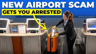 NEVER Check Your Bag Until You Do This — New Airport Scam