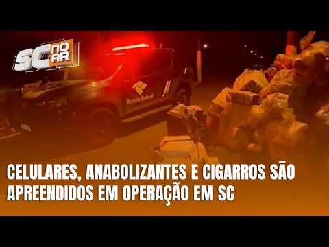 Operação apreende mercadorias irregulares com eletrônicos, medicamentos e cigarros