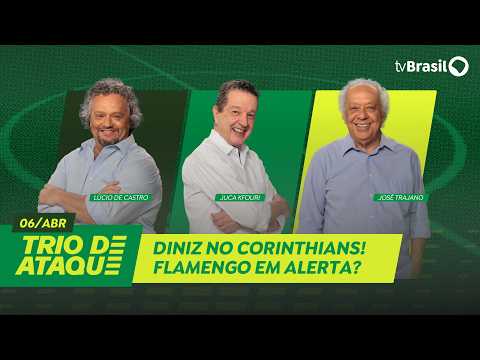 TRIO DE ATAQUE | FERNANDO DINIZ NO CORINTHIANS! FLAMENGO EM ALERTA COM A ARRANCADA DO PALMEIRAS?