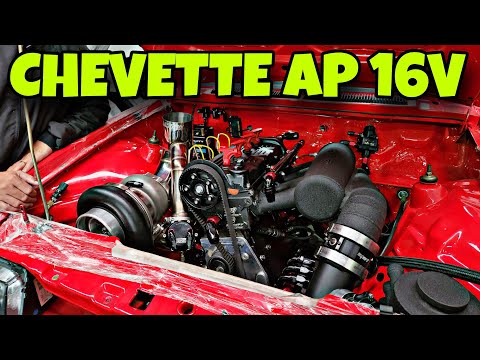 Chevette AP 16v Turbo - Racetech @FuelTechOficial @escoladegaragem4449